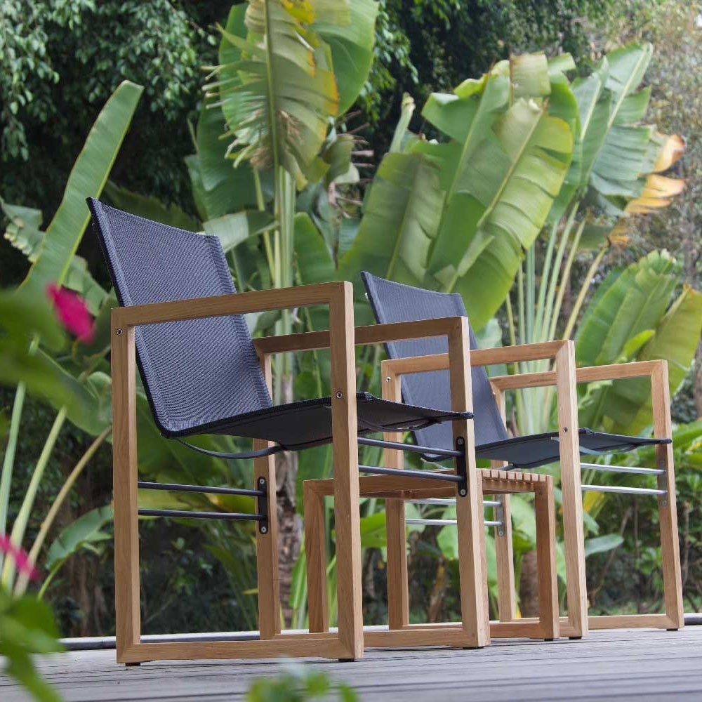 ambientate SLING DINING CHAIR WITH ARMS REF. 502